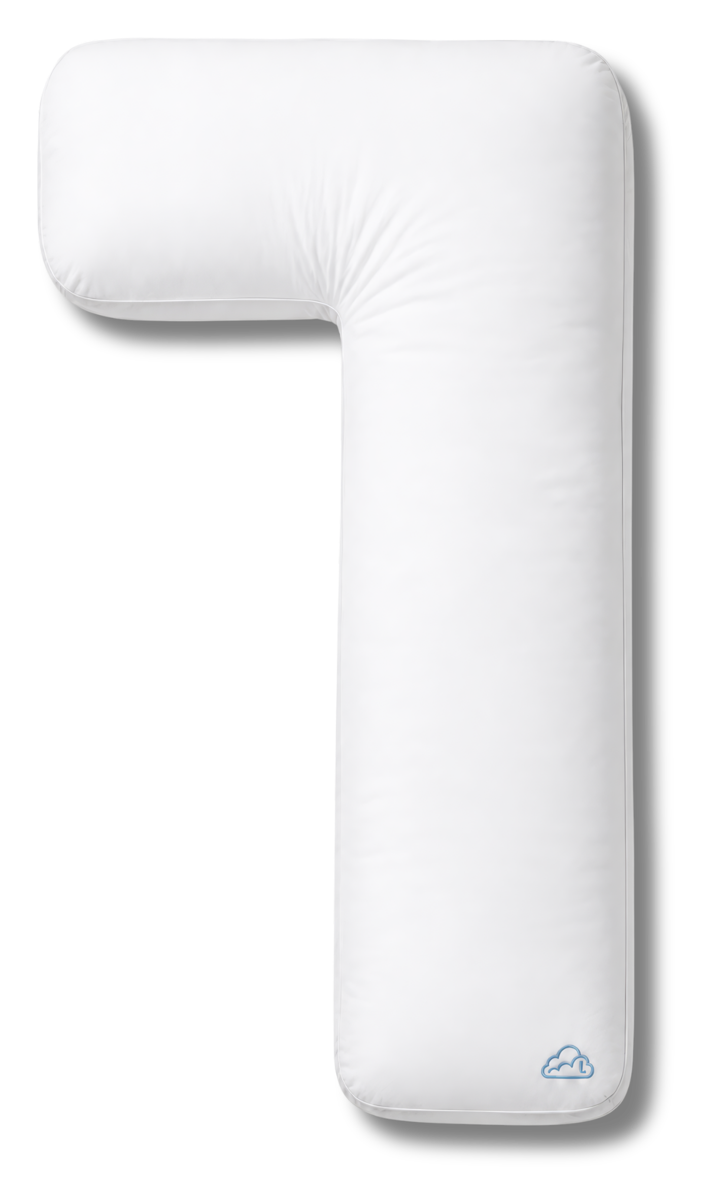The snuggL L-shaped pillow