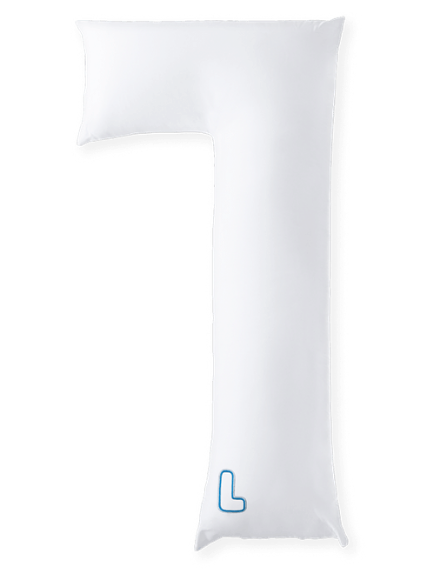 The snuggL L-shaped pillow